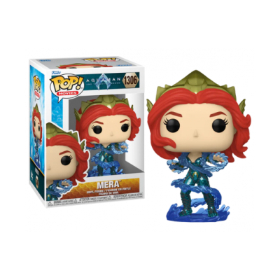 FUNKO POP! AQUAMAN AND THE LOST KINGDOM - MERA BOBBLE HEAD KNOCKER FIGURE FUNKO