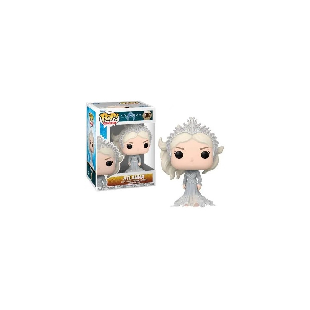 FUNKO POP! AQUAMAN AND THE LOST KINGDOM - ATLANNA BOBBLE HEAD KNOCKER FIGURE FUNKO