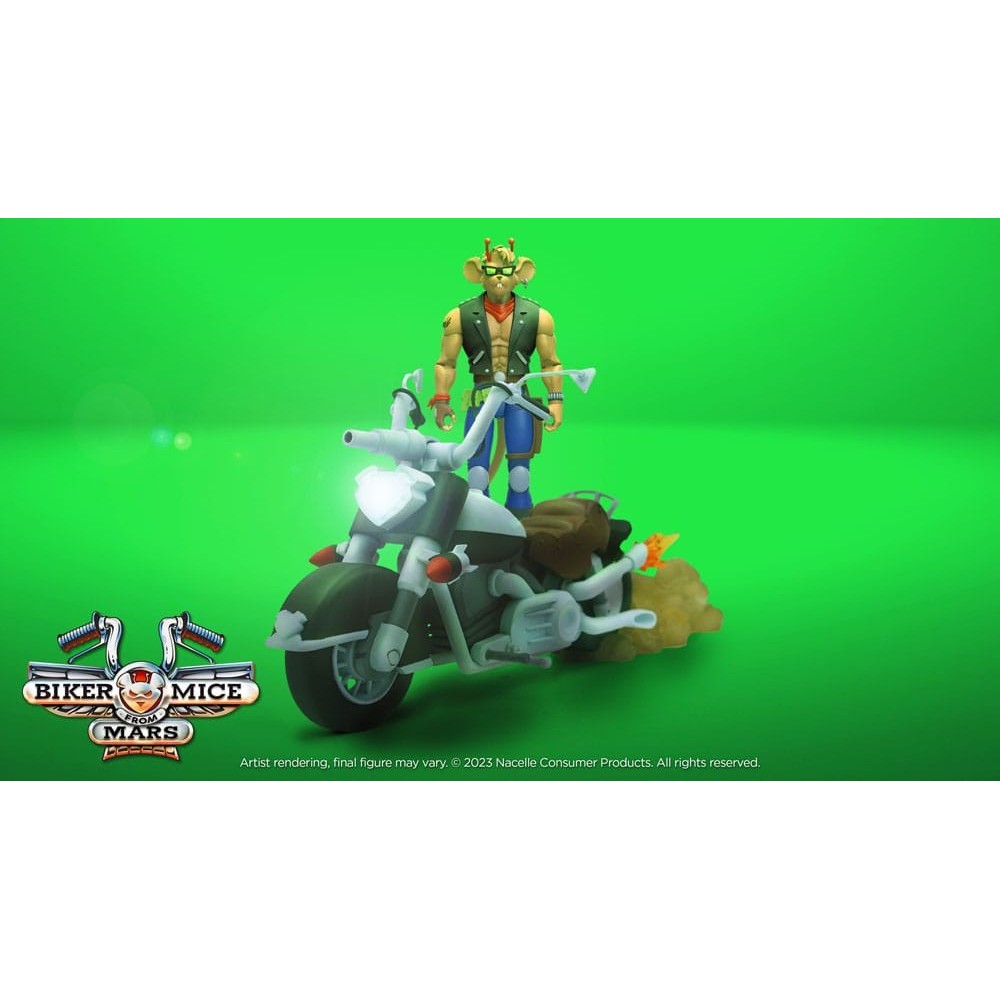 BIKER MICE FROM MARS THROTTLE'S MARTIAN MONSTER BIKE ACTION FIGURE NACELLE