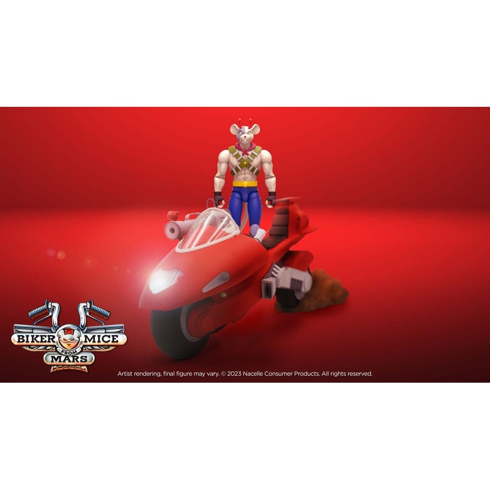 BIKER MICE FROM MARS VINNIE'S RADICAL ROCKET SLED ACTION FIGURE NACELLE