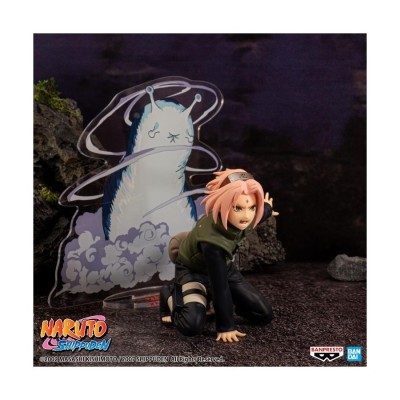NARUTO SHIPPUDEN PANEL SPECTACLE HARUNO SAKURA STATUA FIGURE BANPRESTO
