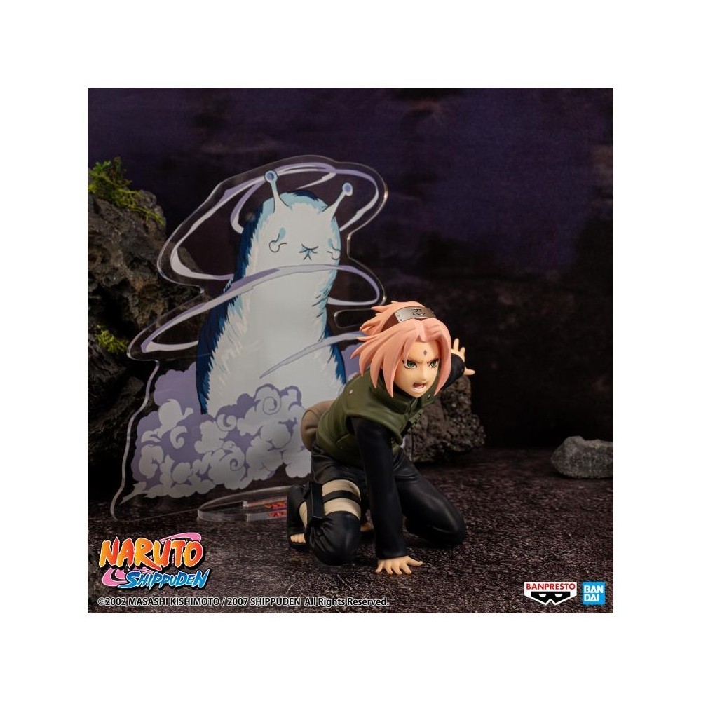 NARUTO SHIPPUDEN PANEL SPECTACLE HARUNO SAKURA STATUA FIGURE BANPRESTO