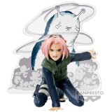 BANPRESTO NARUTO SHIPPUDEN PANEL SPECTACLE HARUNO SAKURA STATUE FIGURE