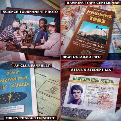 STRANGER THINGS HAWKINGS MEMORIES KIT DOCTOR COLLECTOR