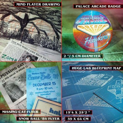 STRANGER THINGS HAWKINGS MEMORIES KIT DOCTOR COLLECTOR