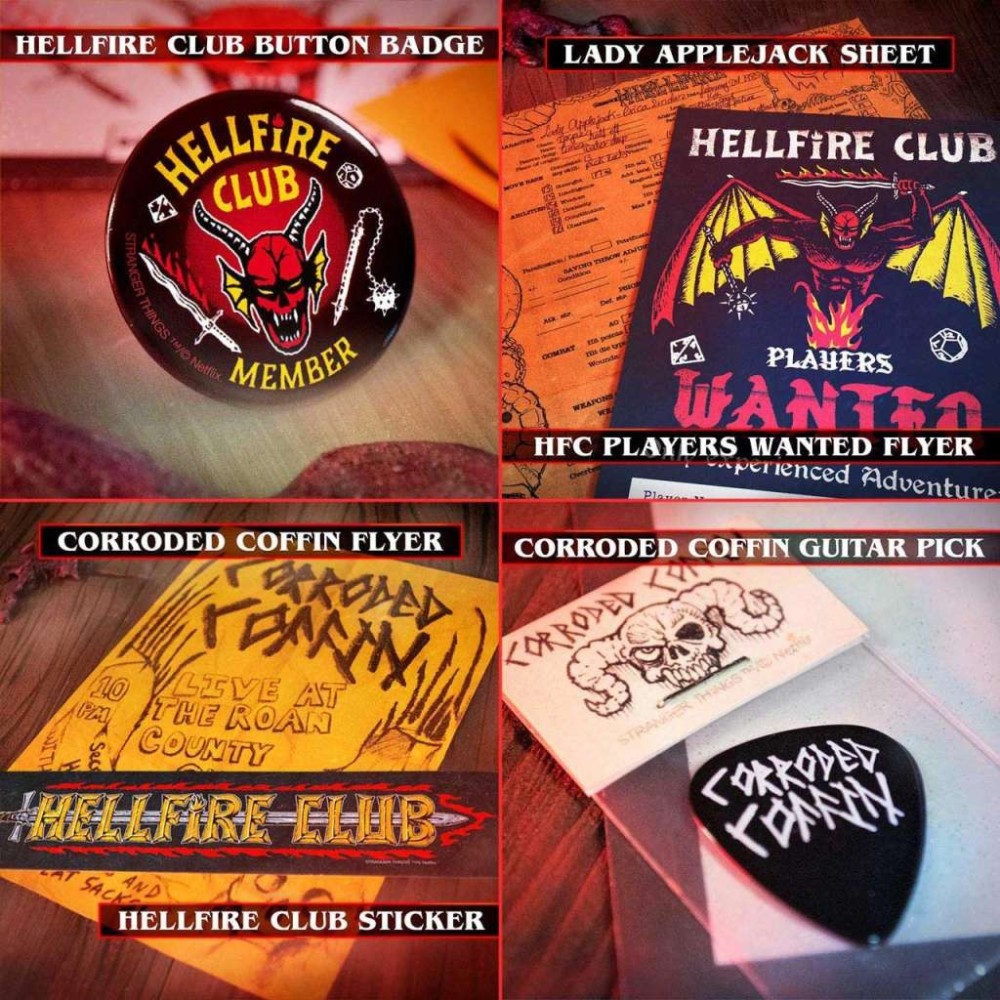 STRANGER THINGS HAWKINGS MEMORIES KIT DOCTOR COLLECTOR