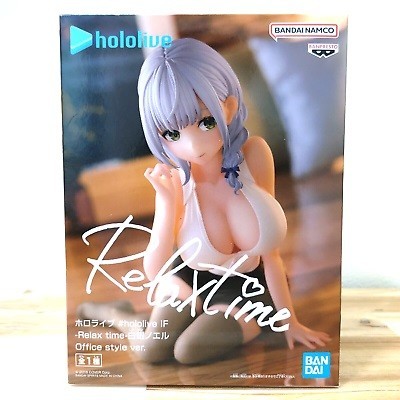 HOLOLIVE PRODUCTION RELAX TIME SHIROGANE NOEL OFFICE STYLE VER STATUA FIGURE BANPRESTO