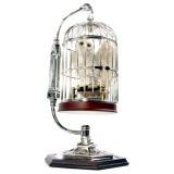 NOBLE COLLECTIONS HARRY POTTER HEDWIG AND CAGE FIGURE REPLICA
