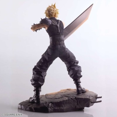 FINAL FANTASY 7 REBIRTH CLOUD STRIFE STATIC ARTS STATUA SQUARE ENIX