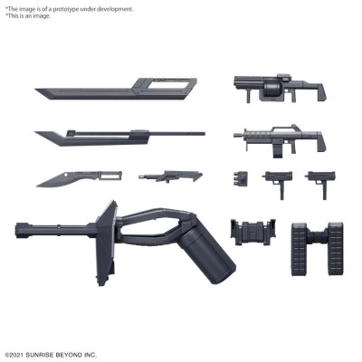 BANDAI HG AMAIM WARRIOR AT THE BORDERLINE WEAPON SET 2 PER MODEL KIT ACTION FIGURE