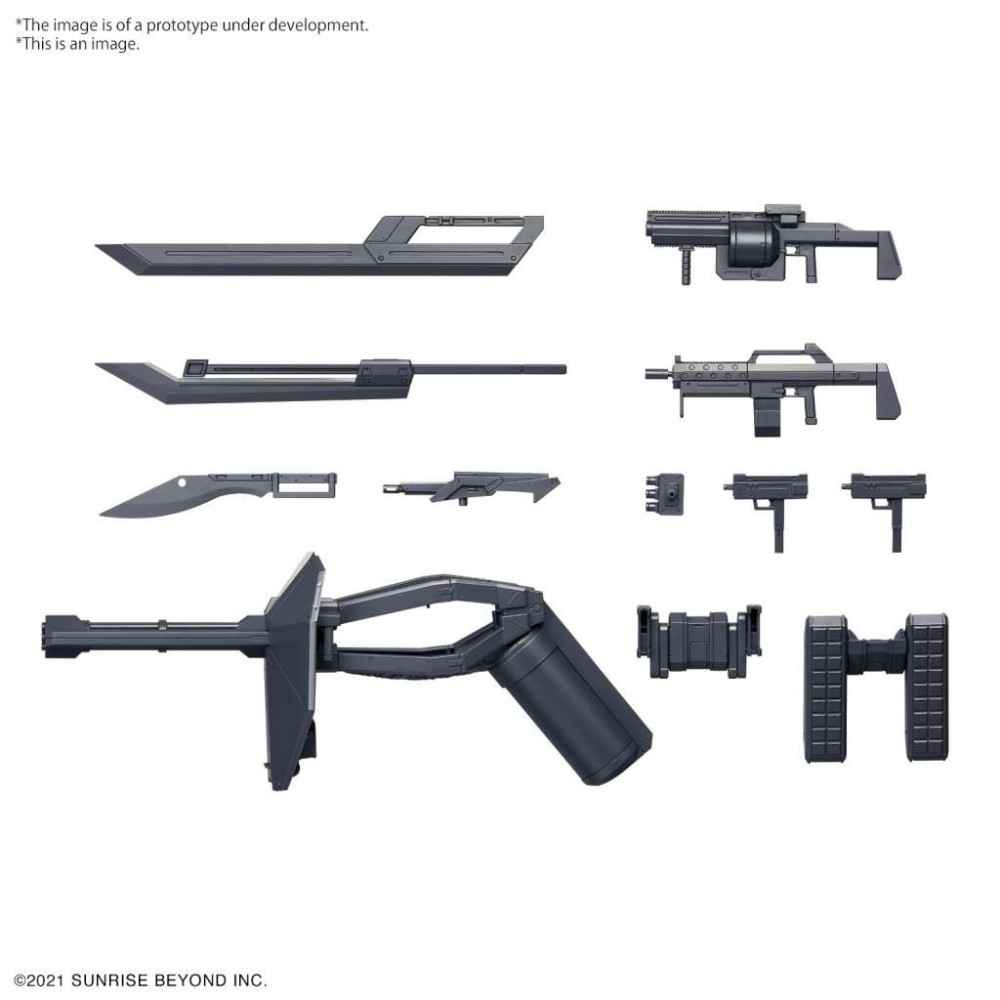 BANDAI HG AMAIM WARRIOR AT THE BORDERLINE WEAPON SET 2 PER MODEL KIT ACTION FIGURE