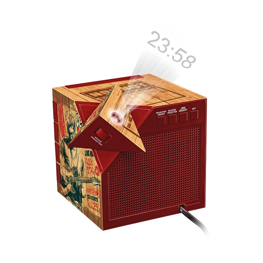 RADIOSVEGLIA CON PROIETTORE LET'S ROCK PALADONE PRODUCTS