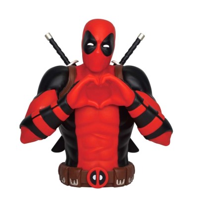 MONOGRAM MARVEL DEADPOOL BUST BANK