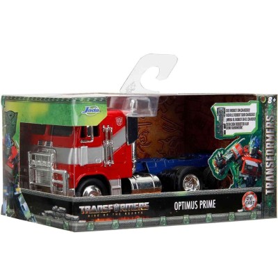 TRANSFORMERS RISE OF THE BEASTS OPTIMUS PRIME DIE CAST 1/32 MODEL JADA TOYS