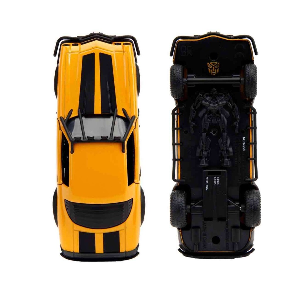 TRANSFORMERS RISE OF THE BEASTS BUMBLEBEE 1977 CHEVROLET CAMARO DIE CAST 1/32 MODEL JADA TOYS