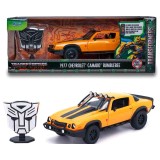 TRANSFORMERS RISE OF THE BEASTS BUMBLEBEE 1977 CHEVROLET CAMARO DIE CAST 1/24 MODEL JADA TOYS