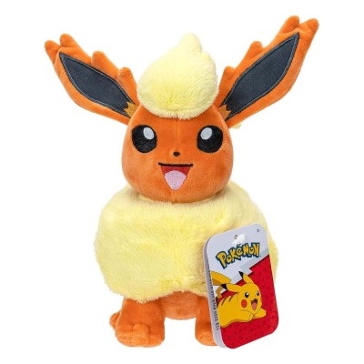 JAZWARES POKEMON FLAREON 20CM PELUCHE PLUSH FIGURE