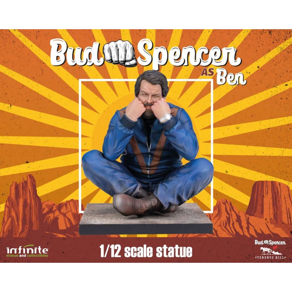 BUD SPENCER AS BEN STATUA 1/12 RESINA FIGURE INFINITE STATUE