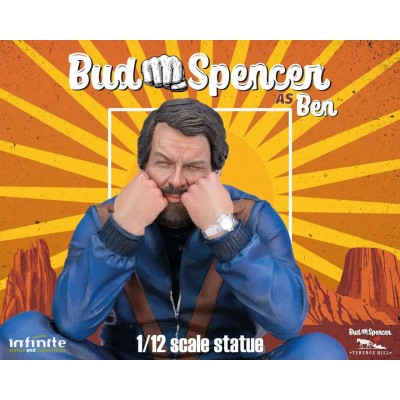 BUD SPENCER AS BEN STATUA 1/12 RESINA FIGURE INFINITE STATUE