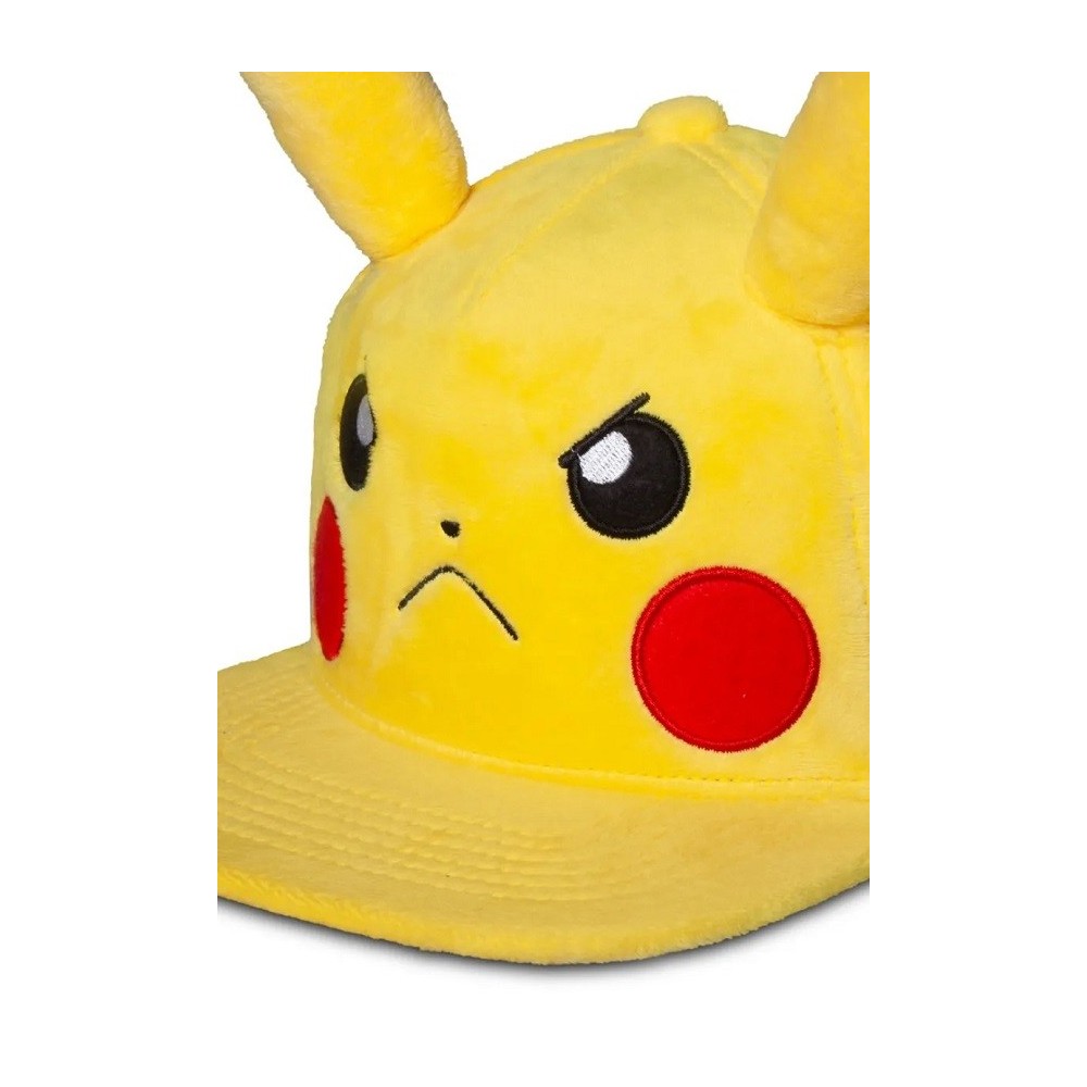 POKEMON ANGRY PIKACHU BASEBALL CAP CAPPELLO DIFUZED