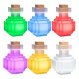 MINECRAFT 3D LAMP POTION BOTTLE LAMPADA ILLUMINATING COLLECTOR REPLICA NOBLE COLLECTIONS