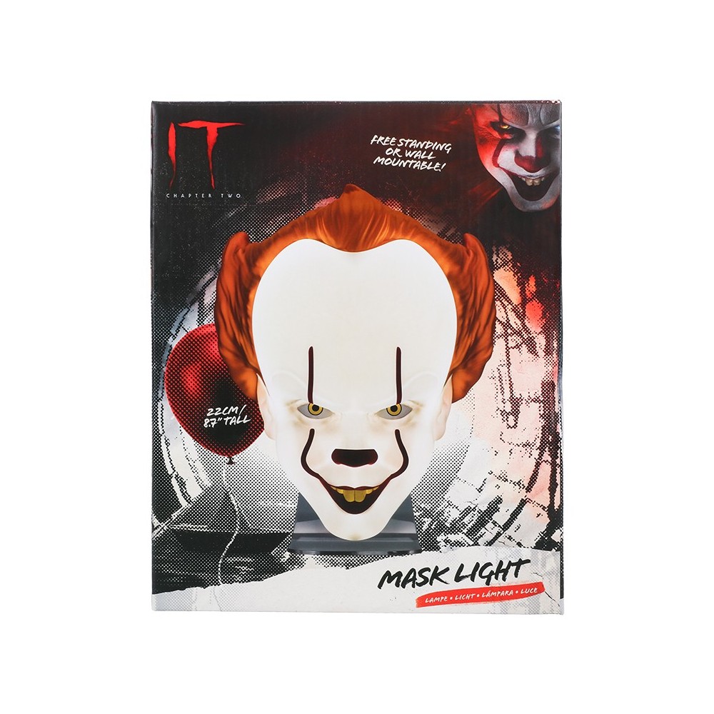 IT PENNYWISE MASK LIGHT LAMPADA PALADONE PRODUCTS