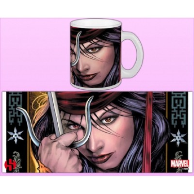 WOMEN OF MARVEL ELEKTRA MUG TAZZA IN CERAMICA SEMIC