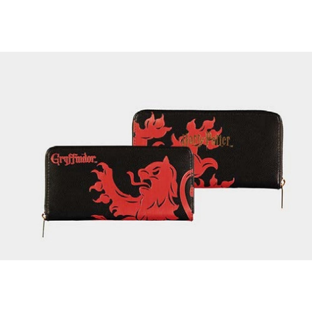 HARRY POTTER GRIFONDORO GIRL ZIP WALLET PORTAFOGLIO DIFUZED