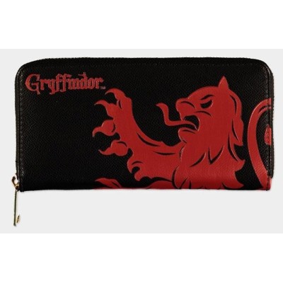 HARRY POTTER GRIFONDORO GIRL ZIP WALLET PORTAFOGLIO DIFUZED