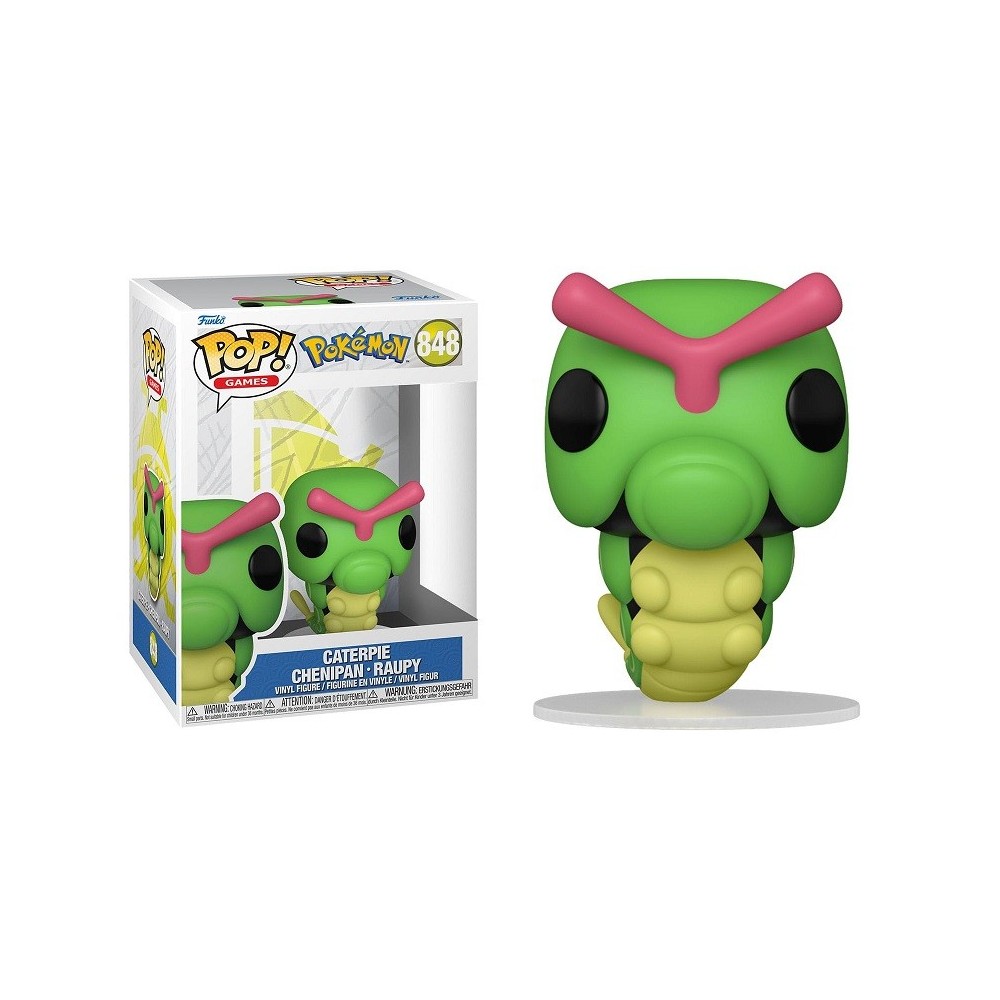 FUNKO FUNKO POP! POKEMON CATERPIE BOBBLE HEAD FIGURE