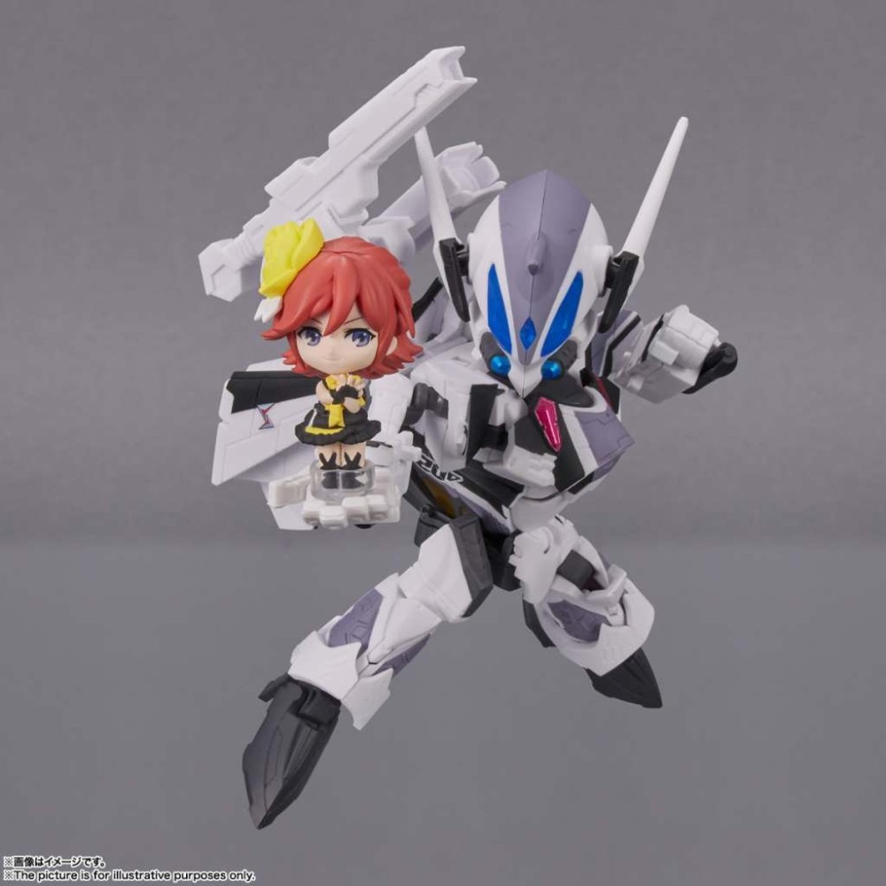 BANDAI MACROSS VF-31F SIEGFRIED KANAME TINY SESSION ACTION FIGURE