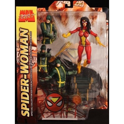 DIAMOND SELECT MARVEL SELECT SPIDER-WOMAN ACTION FIGURE