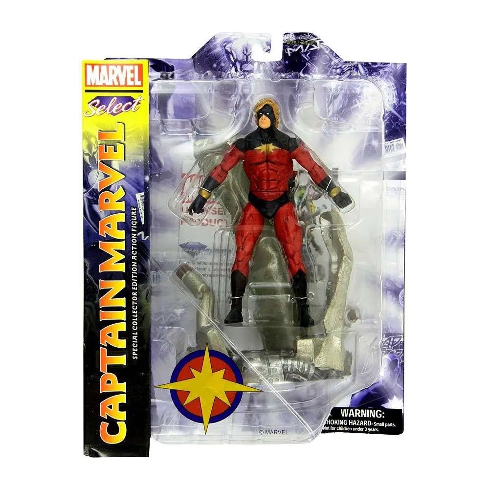 MARVEL SELECT CAPTAIN MARVEL ACTION FIGURE DIAMOND SELECT