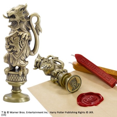 HARRY POTTER GRYFFINDOR WAX SEAL SIGILLO PER CERA NOBLE COLLECTIONS