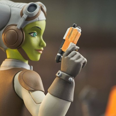 STAR WARS REBELS HERA AND CHOPPER 1/6 2-PACK BUST DIAMOND SELECT