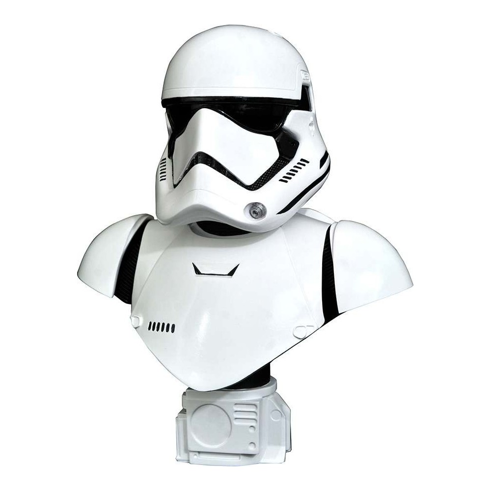 STAR WARS EPISODE VII LEGENDS IN 3D FIRST ORDER STORMTROOPER 1/2 BUST DIAMOND SELECT