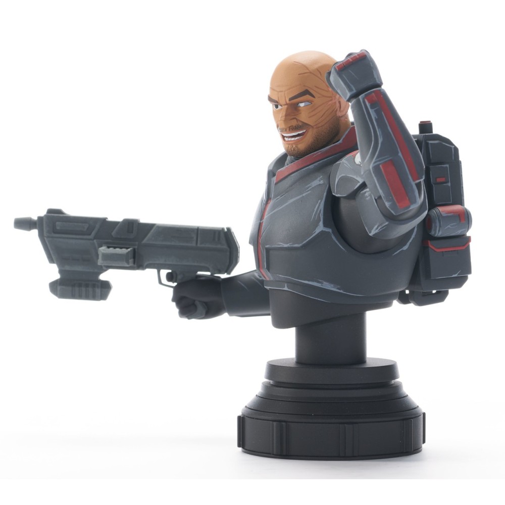 STAR WARS THE CLONE WARS WRECKER 1/6 BUST DIAMOND SELECT