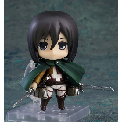 ATTACK ON TITAN MIKASA ACKERMAN SURVEY CORPS NENDOROID ACTION FIGURE GOOD SMILE COMPANY