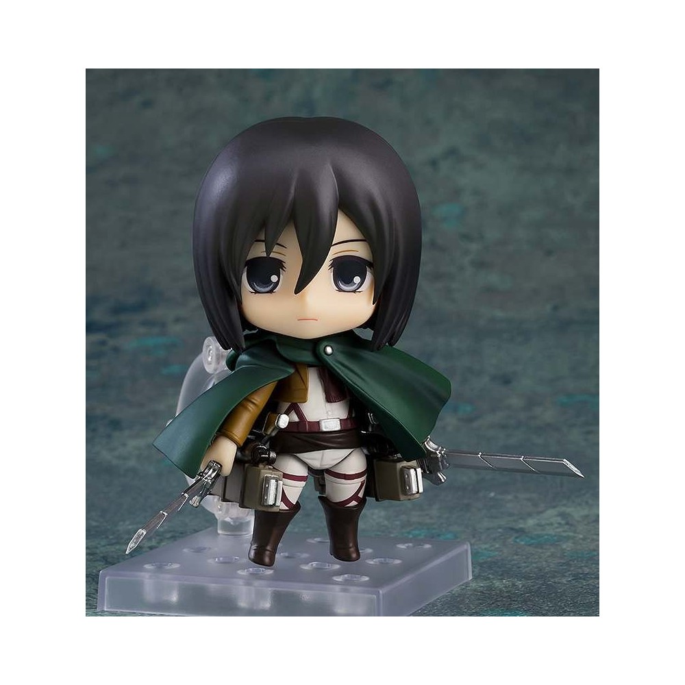 ATTACK ON TITAN MIKASA ACKERMAN SURVEY CORPS NENDOROID ACTION FIGURE GOOD SMILE COMPANY