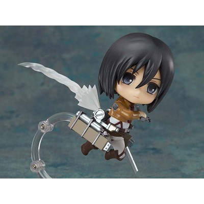 ATTACK ON TITAN MIKASA ACKERMAN SURVEY CORPS NENDOROID ACTION FIGURE GOOD SMILE COMPANY
