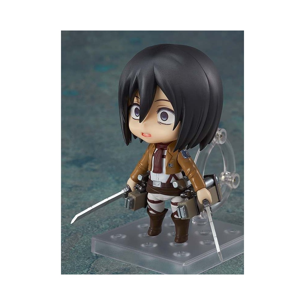 ATTACK ON TITAN MIKASA ACKERMAN SURVEY CORPS NENDOROID ACTION FIGURE GOOD SMILE COMPANY
