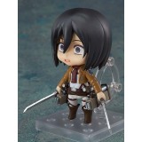 ATTACK ON TITAN MIKASA ACKERMAN SURVEY CORPS NENDOROID ACTION FIGURE GOOD SMILE COMPANY