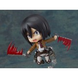 ATTACK ON TITAN MIKASA ACKERMAN SURVEY CORPS NENDOROID ACTION FIGURE GOOD SMILE COMPANY
