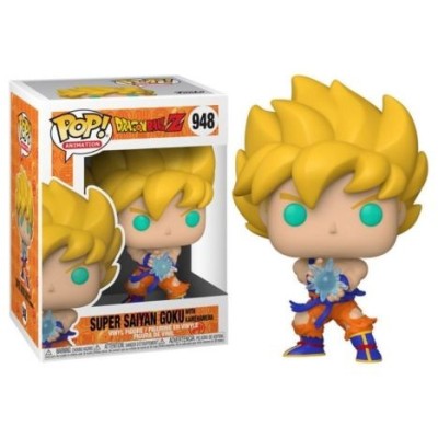 FUNKO POP! DRAGON BALL Z SUPER SAIYAN GOKU KAMEHAMEHA BOBBLE HEAD FIGURE FUNKO