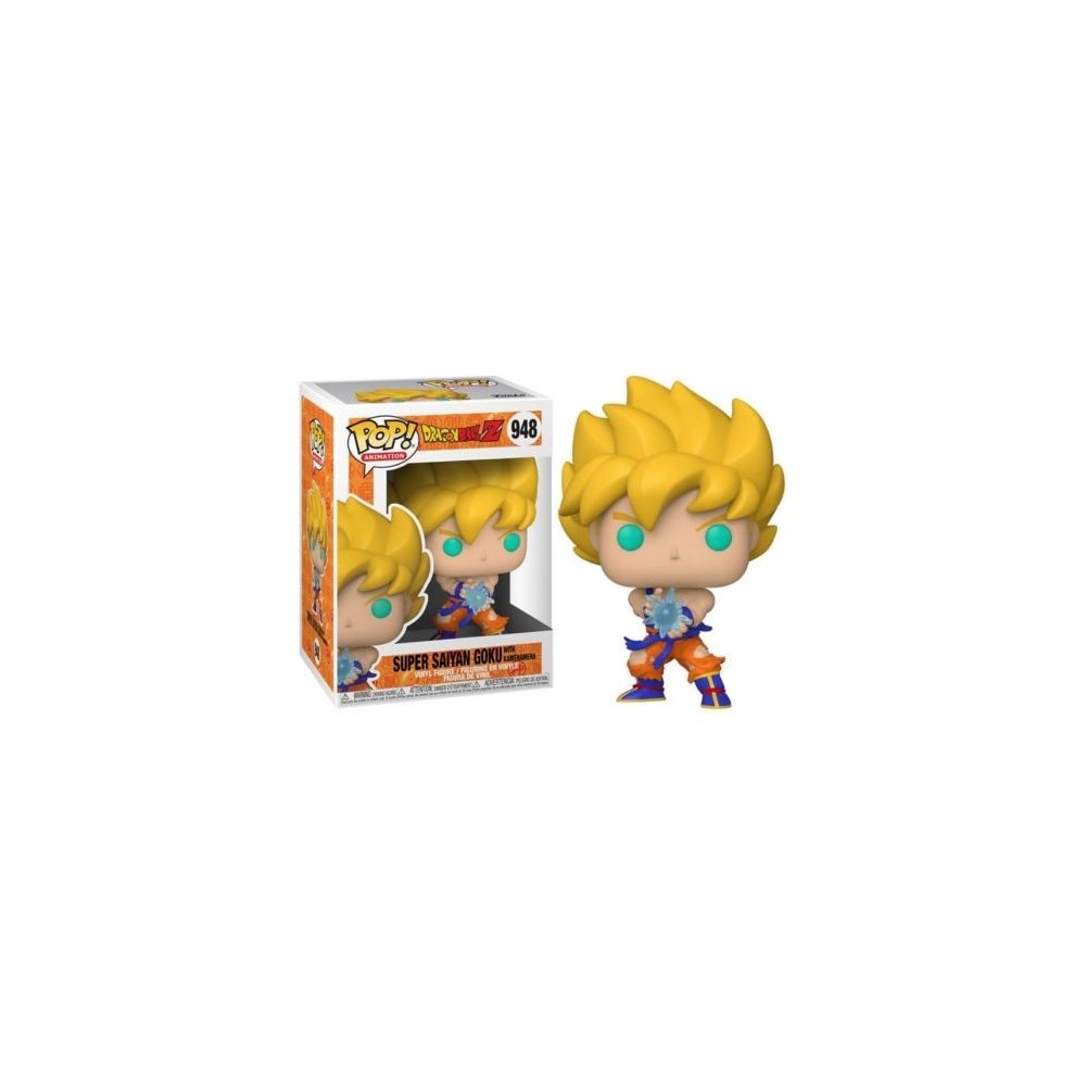 FUNKO FUNKO POP! DRAGON BALL Z SUPER SAIYAN GOKU KAMEHAMEHA BOBBLE HEAD FIGURE
