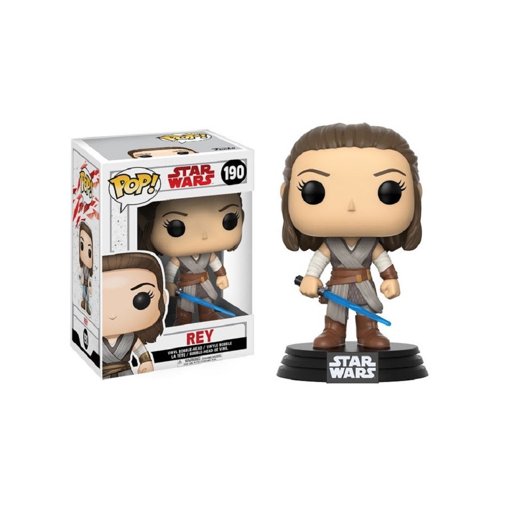 FUNKO POP STAR WARS - REY BOBBLE HEAD KNOCKER FIGURE FUNKO