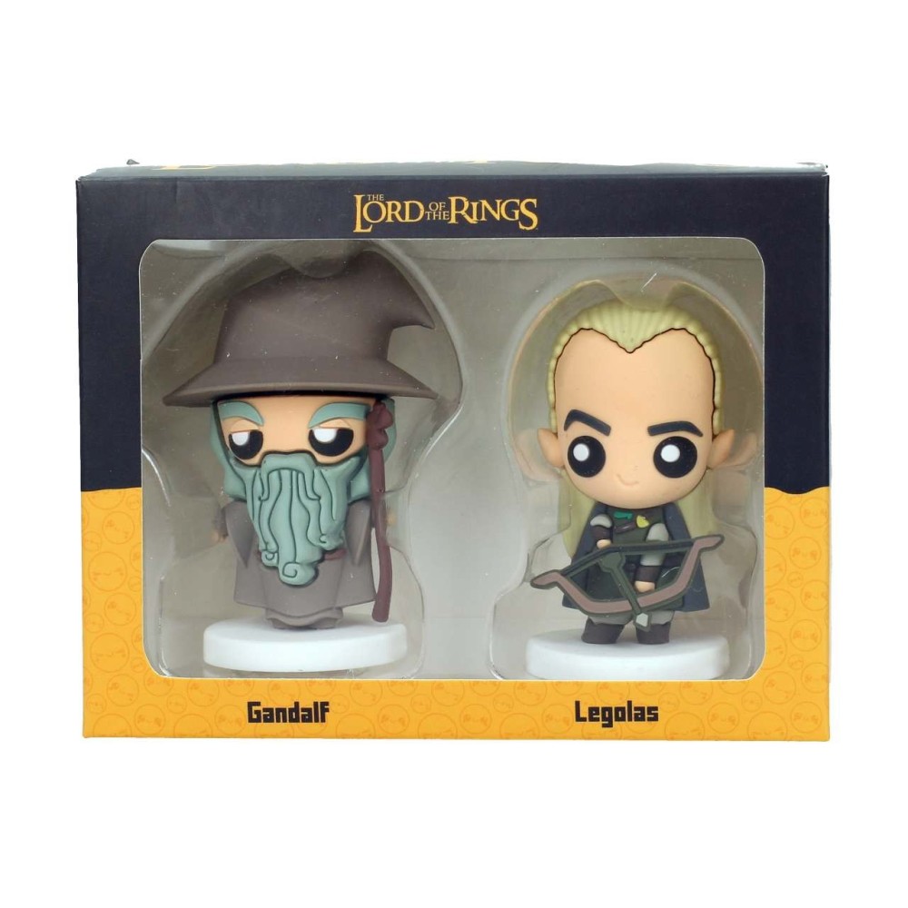 SD TOYS LORD OF THE RINGS GANDALF & LEGOLAS POKIS FIGURES SET