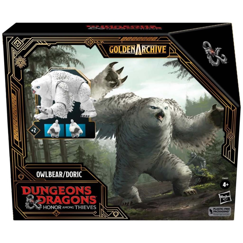 HASBRO DUNGEONS & DRAGONS HONOR AMONG THIEVES OWLBEAR ACTION FIGURE