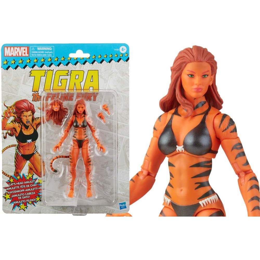 HASBRO MARVEL LEGENDS TIGRA THE FELINE FURY ACTION FIGURE