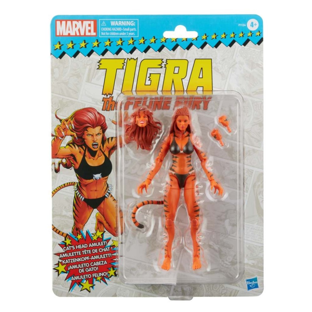 HASBRO MARVEL LEGENDS TIGRA THE FELINE FURY ACTION FIGURE